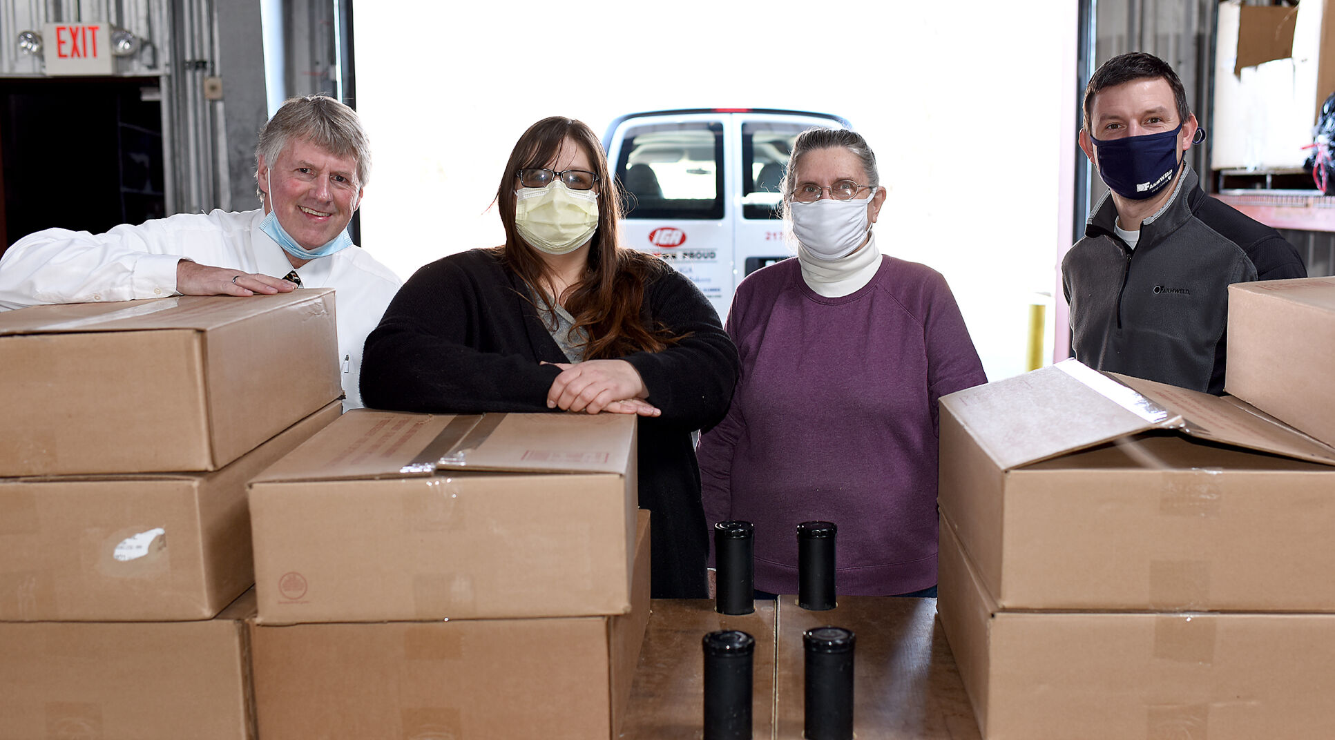 Farmweld donates 1,770 pounds of pork